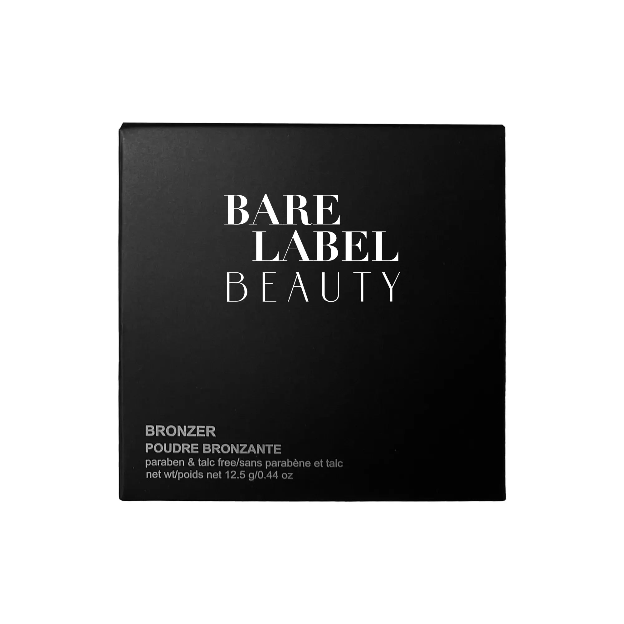 Recyclable packaging for pecan bronzer with matte finish