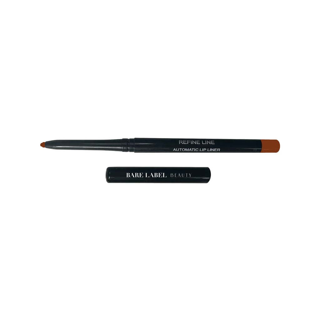 Retractable automatic lip liner in cacao shade with precision tip