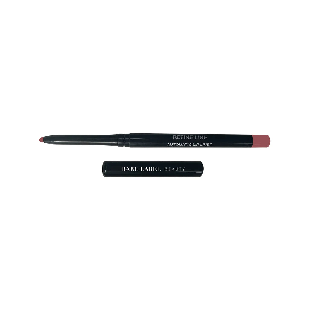 Retractable automatic lip liner with creamy formula for precise lip definition