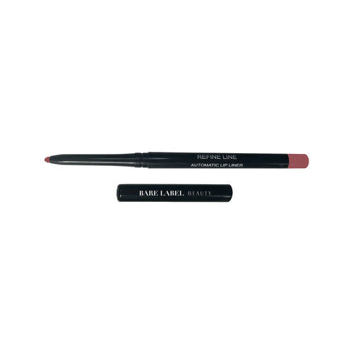 Retractable automatic lip liner with creamy formula for precise lip definition