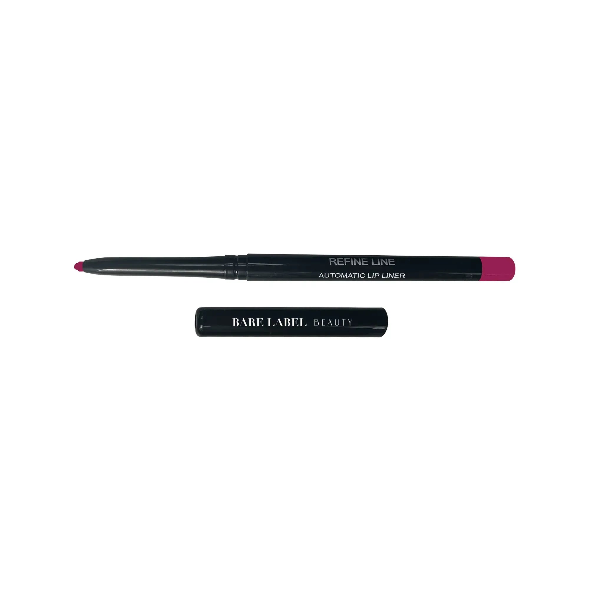 Retractable automatic lip liner with creamy formula for precise lip definition