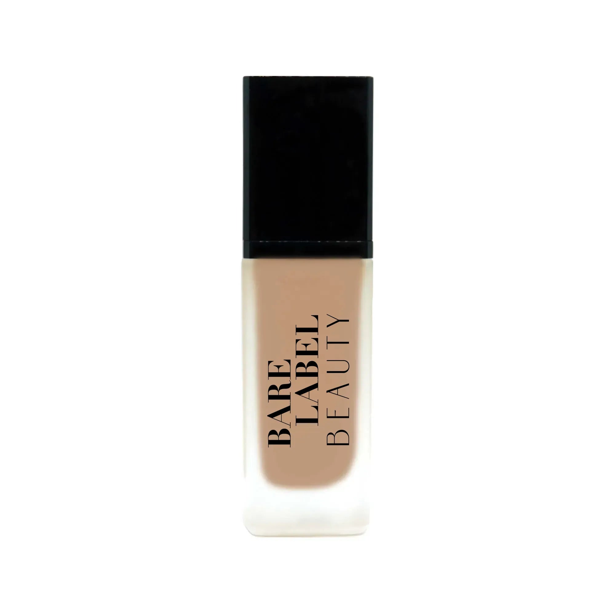 Bare Label Beauty dewy finish foundation in Mile Beach shade with natural glow