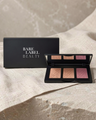 Bare Label Beauty Blush Palette in Pinch – open compact with buildable matte finish in warm tones